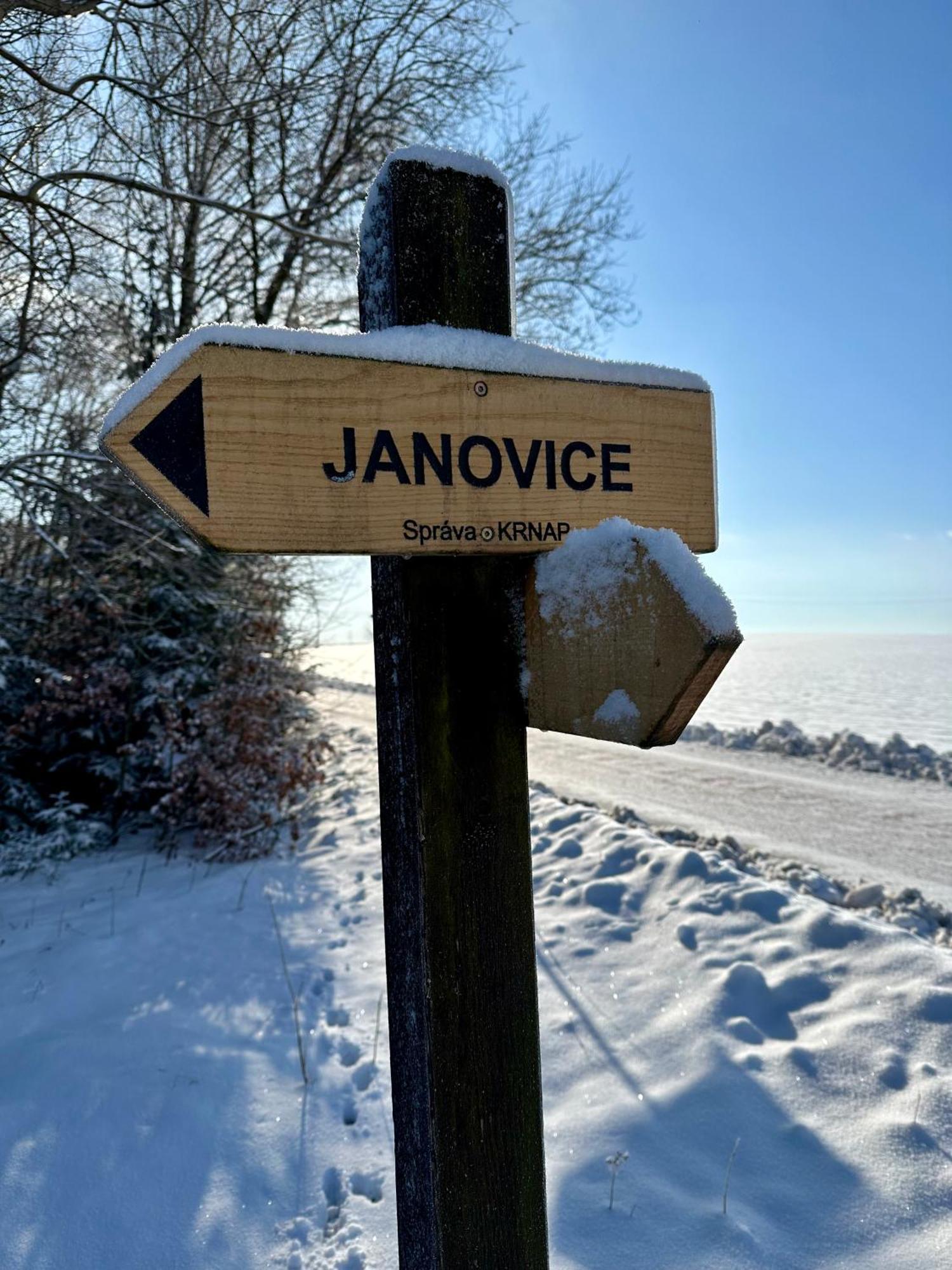 Chalupa Janovice Rudník Exterior foto