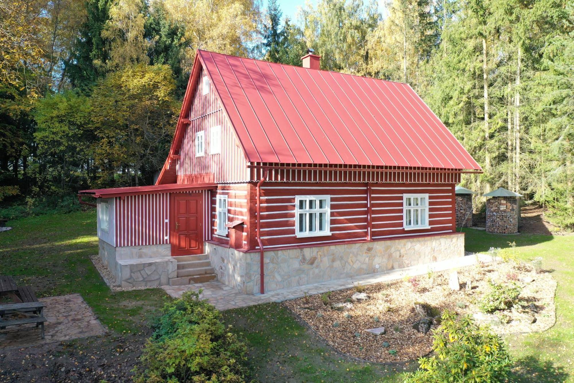 Chalupa Janovice Rudník Exterior foto