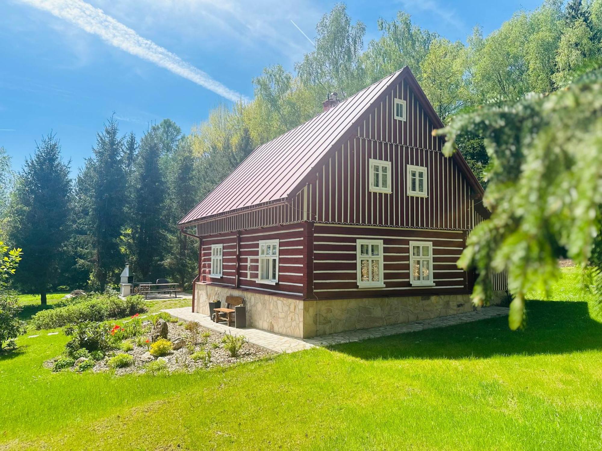 Chalupa Janovice Rudník Exterior foto